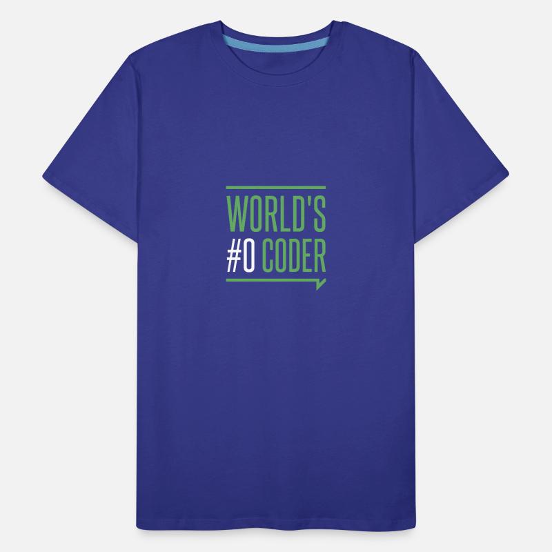 Programmeur - créateurs codeurs monde #0 codeur T-shirt bio Premium Homme