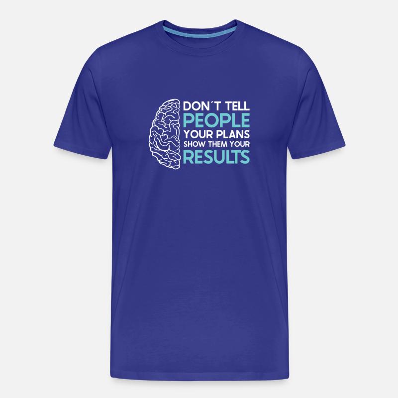 Schlaganfall Survivor Schlaganfall Bewusstsein - Männer Premium Bio T-Shirt - Königsblau