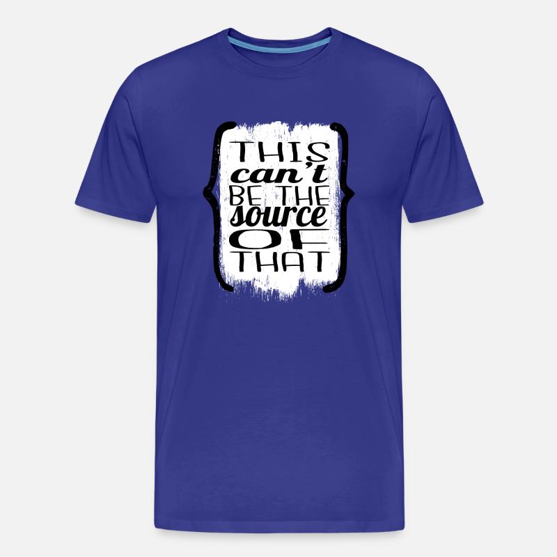 programming language - Männer Premium Bio T-Shirt - Königsblau