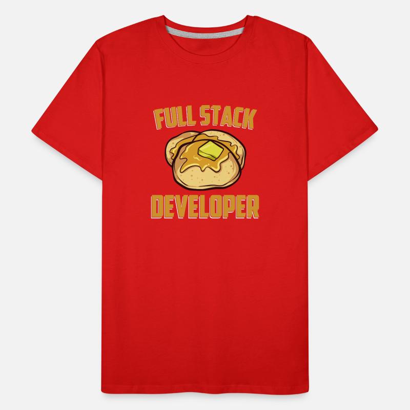 Full Stack Developer - Logiciel informatique T-shirt bio Premium Homme