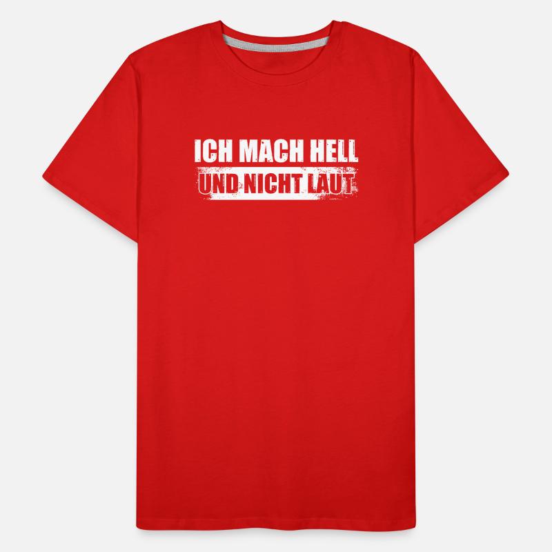 Mach hell Lichttechniker Light-Crew Lichttechnik Männer Premium Bio T-Shirt
