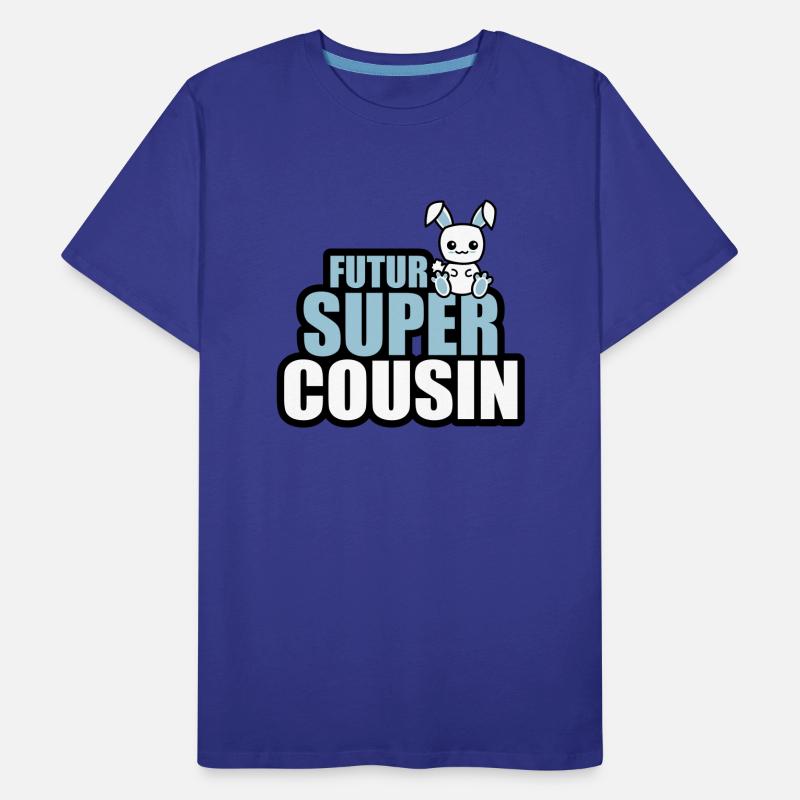 futur super cousin T-shirt bio Premium Homme