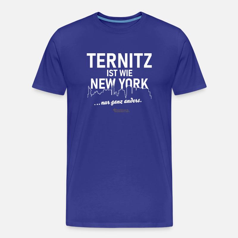 Ternitz - Männer Premium Bio T-Shirt - Königsblau