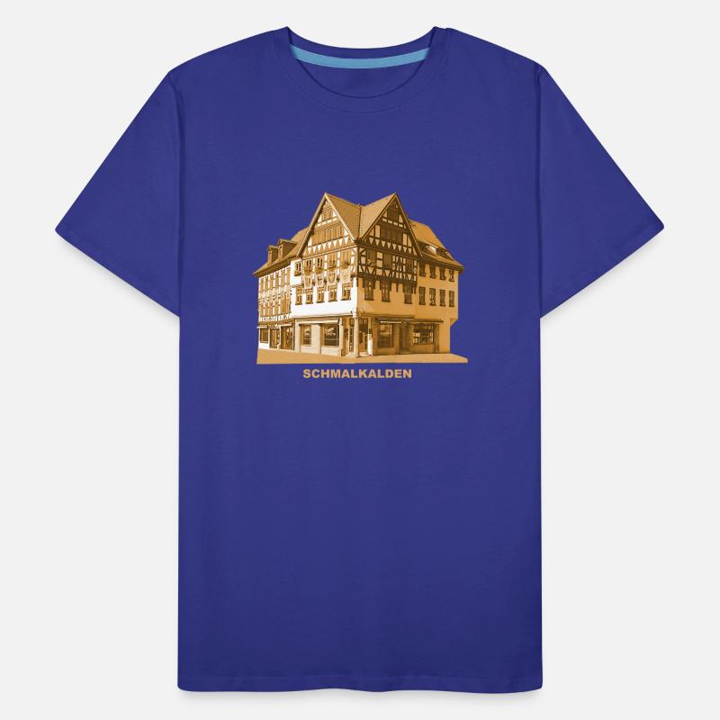 Schmalkalden Thuringia half-timbered Men's Premium Organic T-Shirt