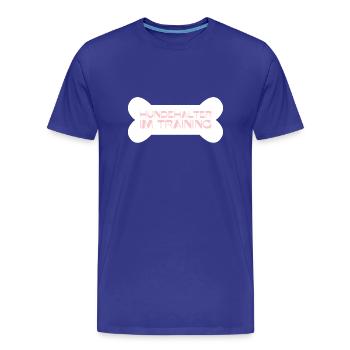 Hundehalter im Training - Männer Premium Bio T-Shirt - Königsblau - Vorne - Damien (186cm)