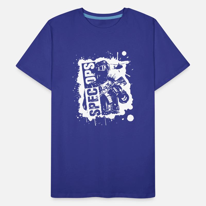 Spec Ops TR White Männer Premium Bio T-Shirt