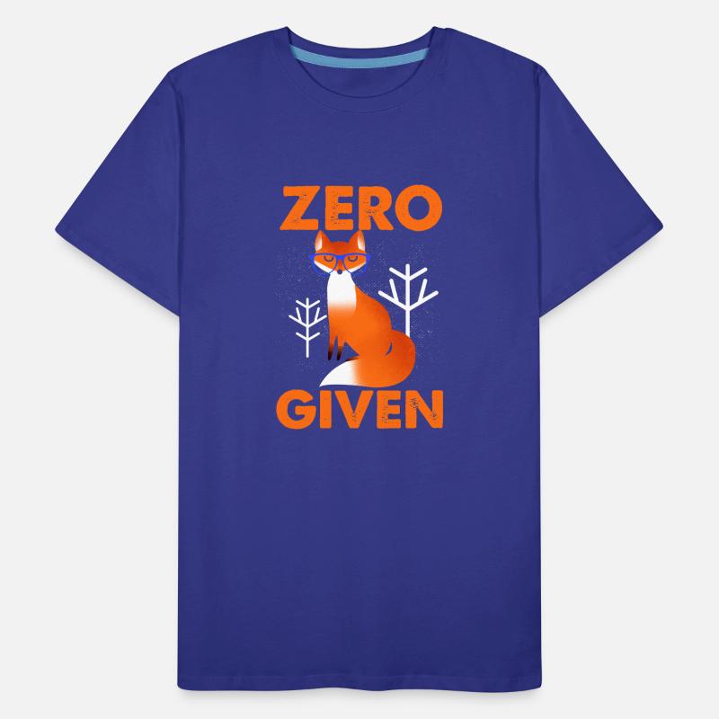 Zero Fox Given Männer Premium Bio T-Shirt