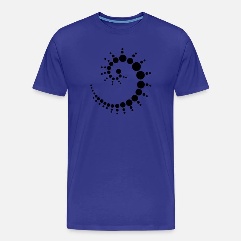 fossil - Männer Premium Bio T-Shirt - Königsblau