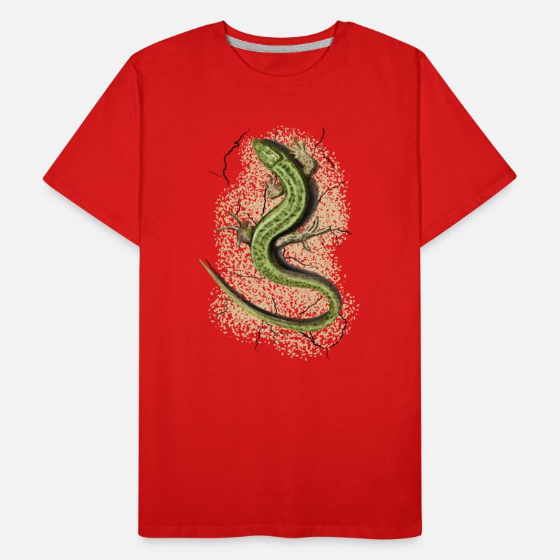 Lizard Men's Premium Organic T-Shirt