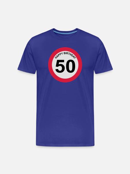 6061912 126875273 50 - T-shirt bio Premium Homme - bleu roi