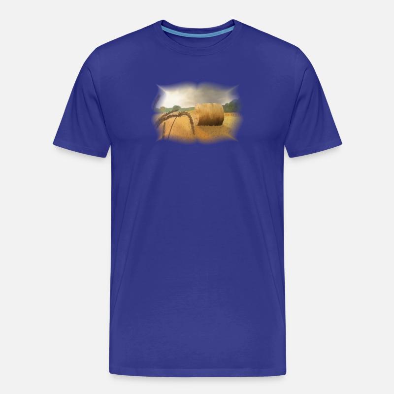 Ernte - Männer Premium Bio T-Shirt - Königsblau