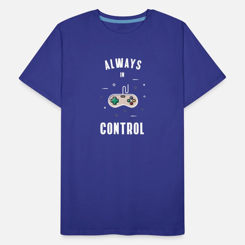 controller game retro computer play pc nerd gaming Men's Premium Organic T-Shirt