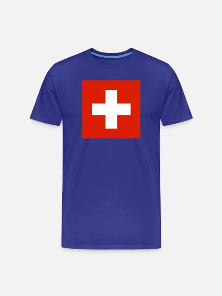 Switzerland - Men's Premium Organic T-Shirt - royal blue