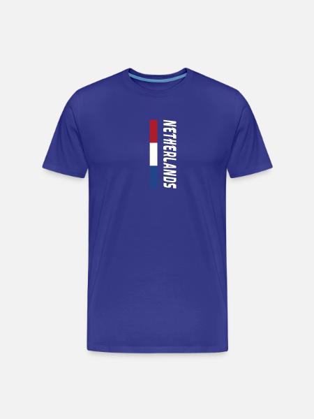 Netherlands / Gift / Gift Idea - Men's Premium Organic T-Shirt - royal blue
