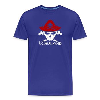 Kita Abgänger Schulkind Einschulung Kindergarten - Männer Premium Bio T-Shirt - Königsblau - Vorne - Damien (186cm)