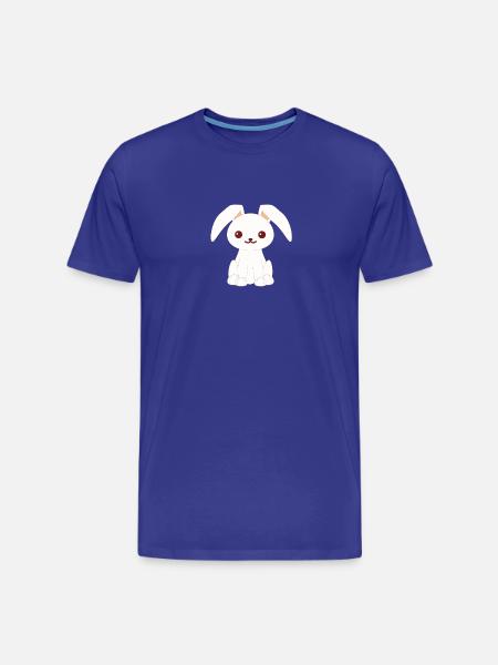 Rabbit Bunny Rabbit Bunny Rabbit - Men's Premium Organic T-Shirt - royal blue