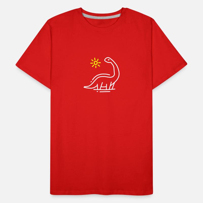 dinosaure T-shirt bio Premium Homme