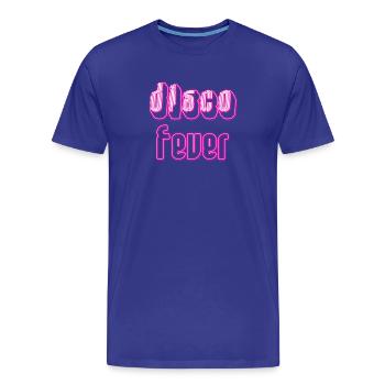 disco - Männer Premium Bio T-Shirt - Königsblau - Vorne - Damien (186cm)