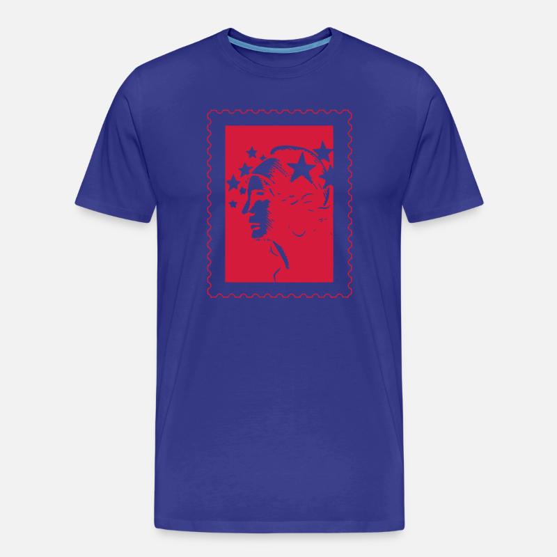 Bereits gestempelt (e) - Männer Premium Bio T-Shirt - Königsblau
