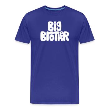 Big brother - Men's Premium Organic T-Shirt - royal blue - Front - Damien (186cm)