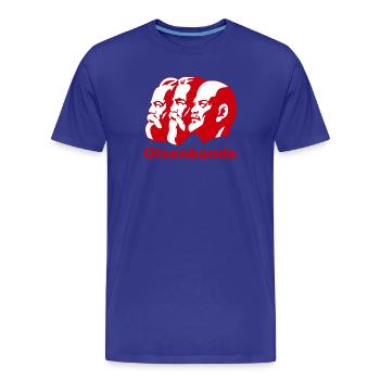 Olsen Bande Lenin,Max,Humor,lustige,Lustige Bild - Männer Premium Bio T-Shirt - Königsblau - Vorne - Damien (186cm)