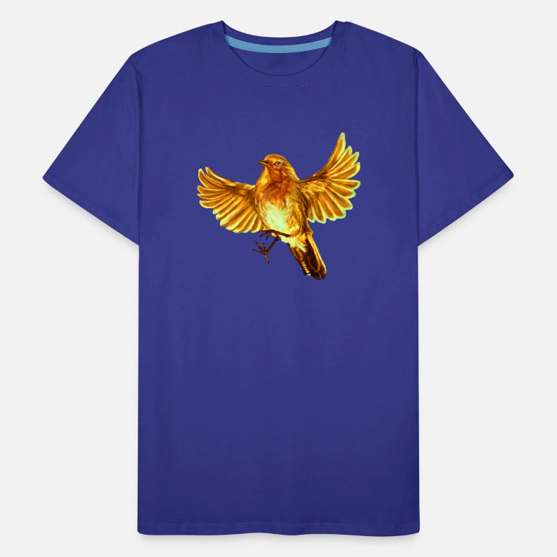 oiseau jaune T-shirt bio Premium Homme