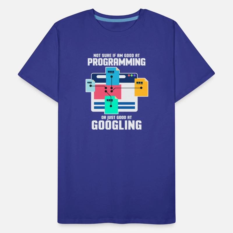 Programmierer Programmieren IT Computer Geschenk Männer Premium Bio T-Shirt
