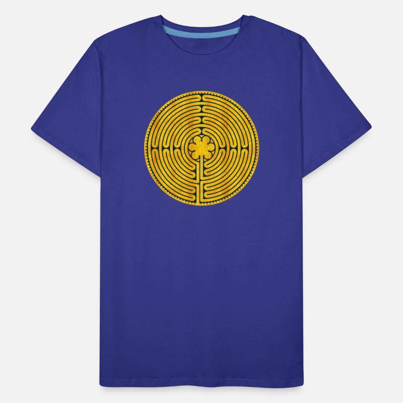 Labyrinthe de Chartres T-shirt bio Premium Homme