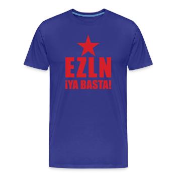 und der Zapatisten der nationalen Befreiung - Männer Premium Bio T-Shirt - Königsblau - Vorne - Damien (186cm)