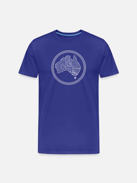 australia - Männer Premium Bio T-Shirt - Königsblau