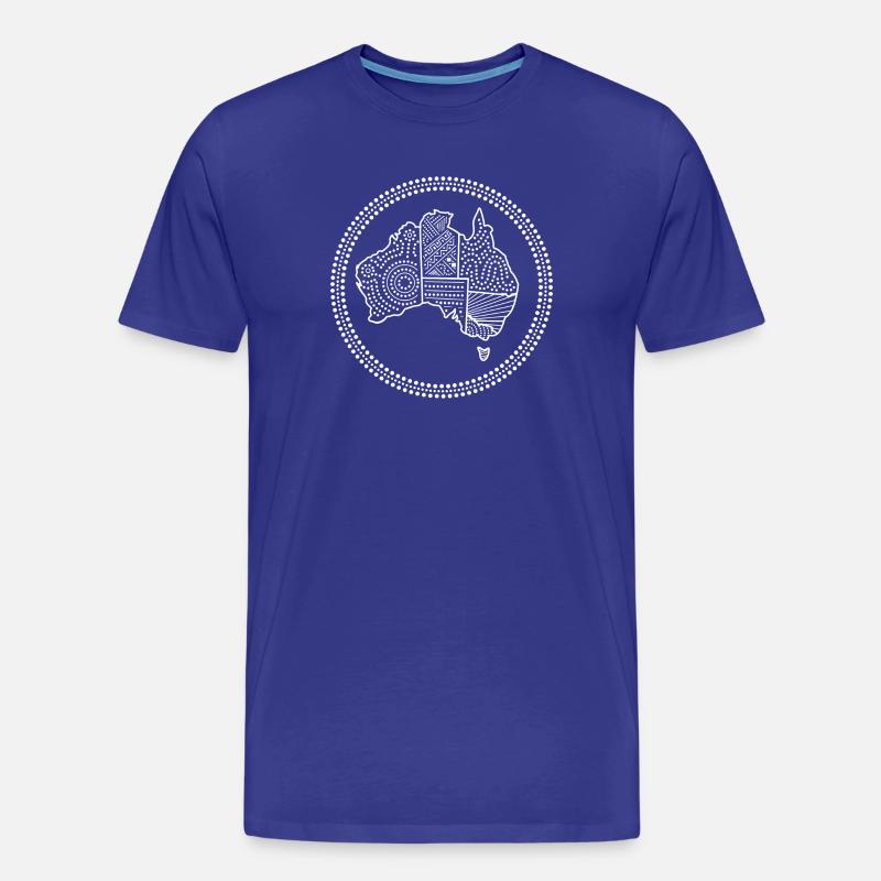 australia - Männer Premium Bio T-Shirt - Königsblau