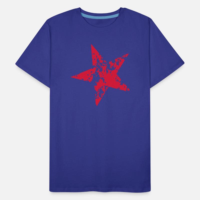 Star Stern Männer Premium Bio T-Shirt
