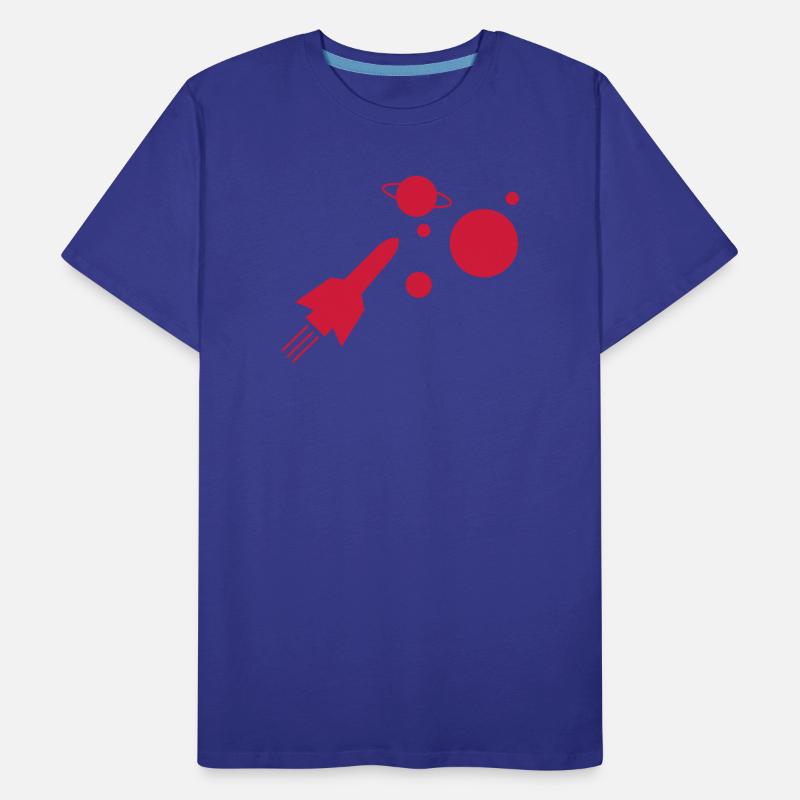 fusée T-shirt bio Premium Homme