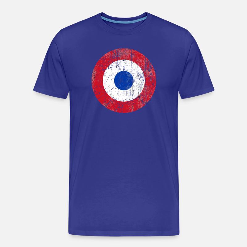 Paraguay Luftwaffe roundel Fliegerabzeichen - Männer Premium Bio T-Shirt - Königsblau