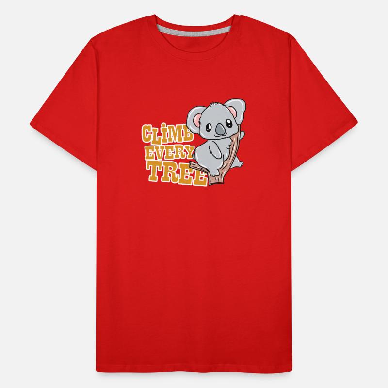 Koala Männer Premium Bio T-Shirt
