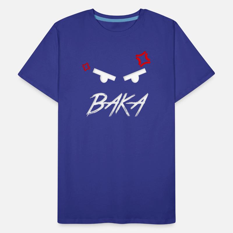 Baka Expression dans l’anime T-shirt bio Premium Homme