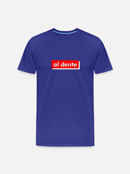al dente - Männer Premium Bio T-Shirt - Königsblau