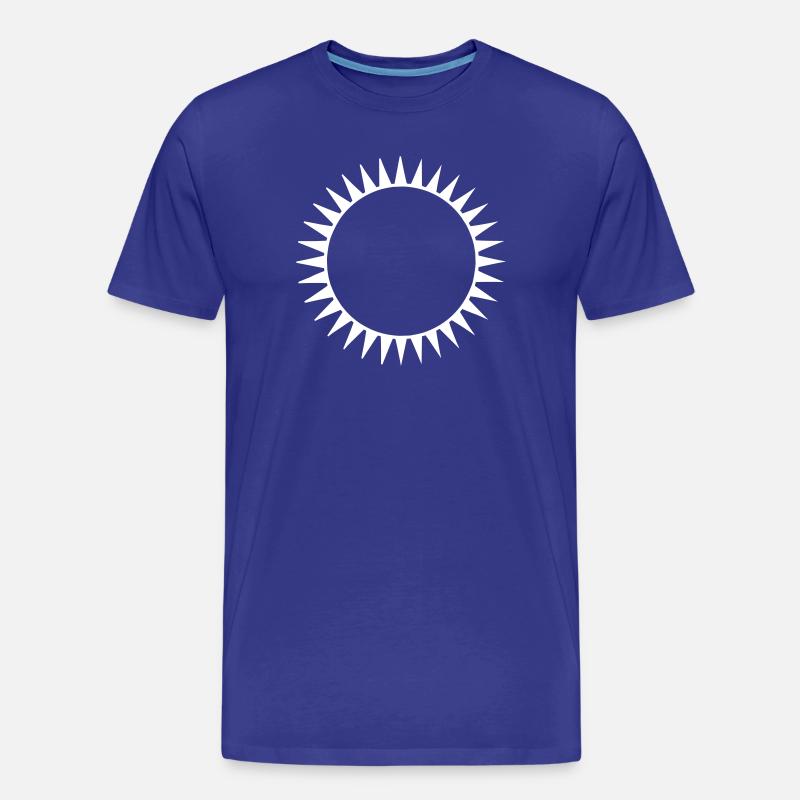 Die schwarze Sonne - Männer Premium Bio T-Shirt - Königsblau
