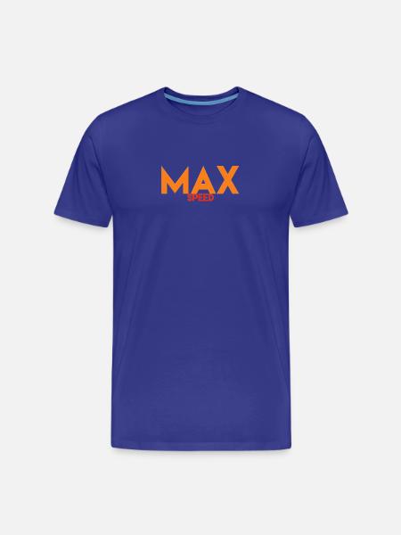Max - Men's Premium Organic T-Shirt - royal blue