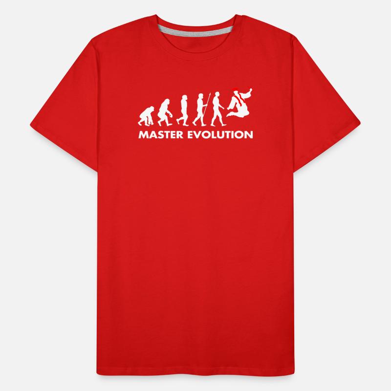 Diplôme de master développement évolution T-shirt bio Premium Homme