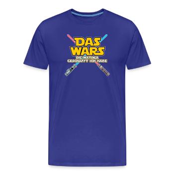 Das Wars Matura Geschafft Schulabschluss Prüfung - Männer Premium Bio T-Shirt - Königsblau - Vorne - Damien (186cm)