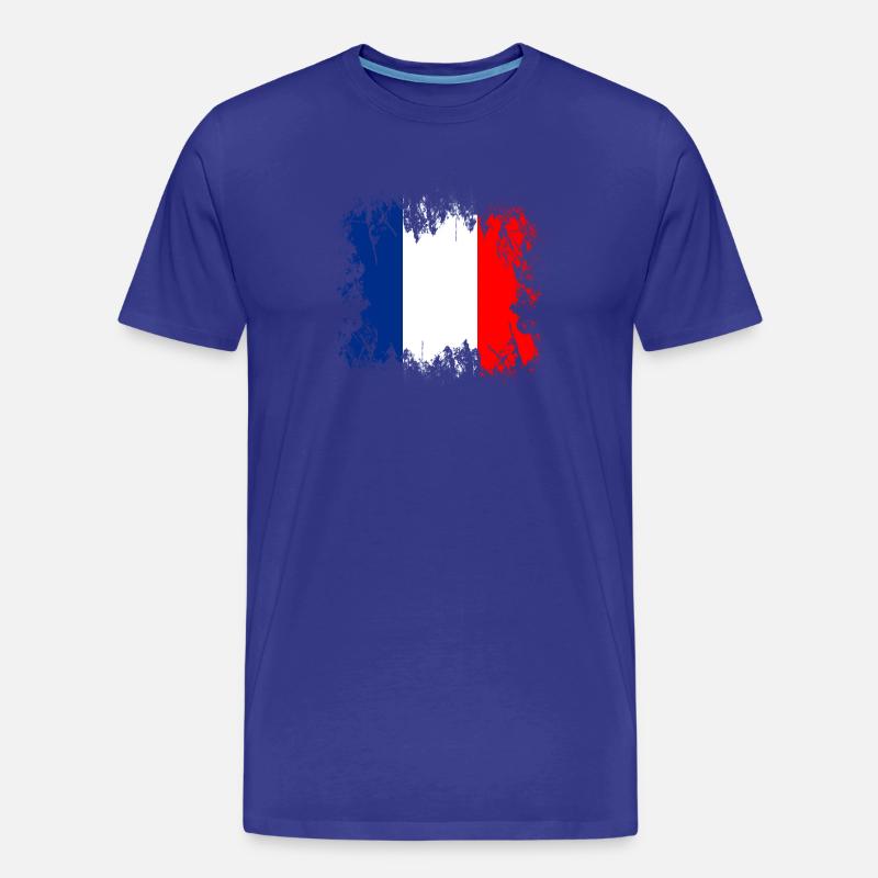 Frankreich - Frankreich - Männer Premium Bio T-Shirt - Königsblau