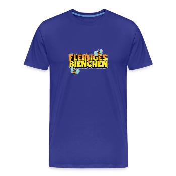 Fleißiges Bienchen - Männer Premium Bio T-Shirt - Königsblau - Vorne - Damien (186cm)
