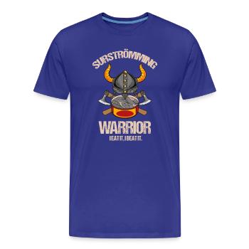 Surströmming Warrior Challenge Sweden Puant - T-shirt bio Premium Homme - bleu roi - Devant - Damien (186cm)