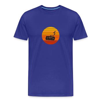 Gaming Gamer - Men's Premium Organic T-Shirt - royal blue - Front - Damien (186cm)