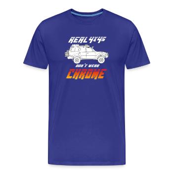 Land cruiser - T-shirt bio Premium Homme - bleu roi - Devant - Damien (186cm)