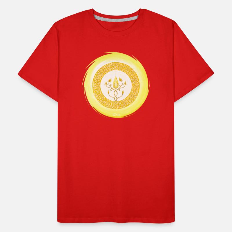 Sandalphon de l'archange Crystal Star Gate T-shirt bio Premium Homme