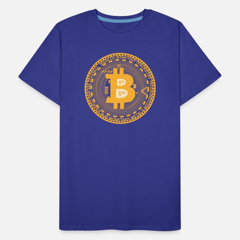 bitcoin T-shirt bio Premium Homme