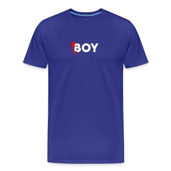 Fuck Boy Lustig Spruch Humor Provokant Freche Mode - Männer Premium Bio T-Shirt - Königsblau - Vorne - Damien (186cm)