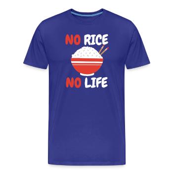 Riz Philippines Philippines asiatiques - T-shirt bio Premium Homme - bleu roi - Devant - Damien (186cm)